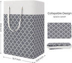 StorageRight Laundry Basket Hamper Large Collapsible Laundry Hamper - Image 2