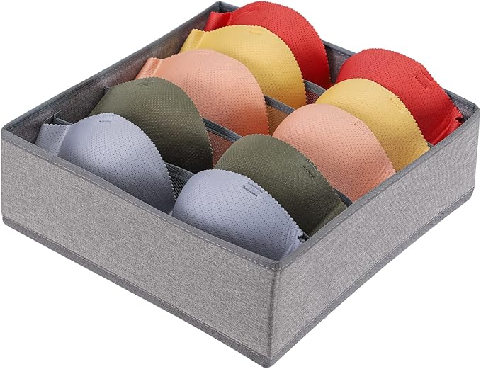 Drawer under Cabinet Clothes Organizer 5 Cell Foldable Storage Cubes Underwear by Unknown