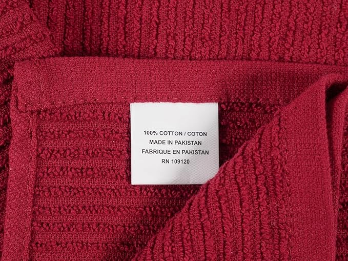 KAF Home Premium Kitchen Towels, Large 100% Cotton, Flat & Terry Absorbent Dish - Image 5