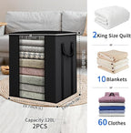 Fixwal Blanket Storage Bags - Image 2