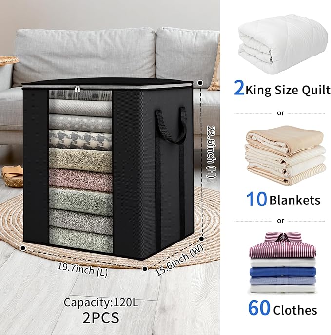 Fixwal Blanket Storage Bags - Image 2