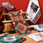 Boyiee Set of 6 Southwestern Kitchen Towels Boho Aztec Theme Dishtowel Native - Image 2