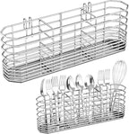 304 Stainless Steel Utensil Holder, Knife and Fork Drainer Basket by Fanbsy