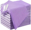 12 Pack Microfiber Glass Cleaning Cloth, 10.8 Inch X 13.8 Inch, Lint Free by Puomue