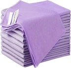 12 Pack Microfiber Glass Cleaning Cloth, 10.8 Inch X 13.8 Inch, Lint Free by Puomue