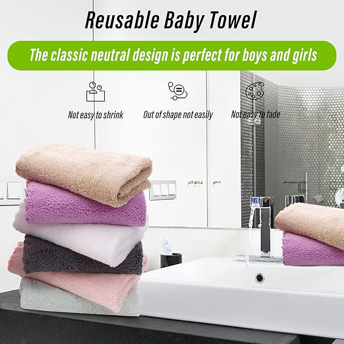 TENSTARS 12 Pack Premium Washcloths Set - Image 5