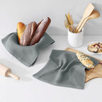 Kitinjoy 100% Cotton Kitchen Dish Cloths, 6 Pack Waffle Weave Ultra Soft - Image 2