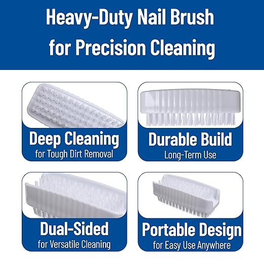 SPARTA 3623900 Plastic Hand Brush, Nail Brush - Image 4