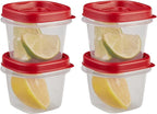Food Storage Containers, Half Cup Food Storage Containers, 9 Peice Set - Image 2