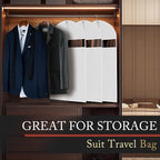 40-inch Suit Bag Garment Bag for Travel and Storage, Garment Bags for Hanging - Image 7