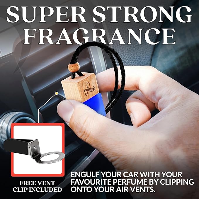 Solvère Car Air Freshener for Men | Perfume Style Freshener - Image 2