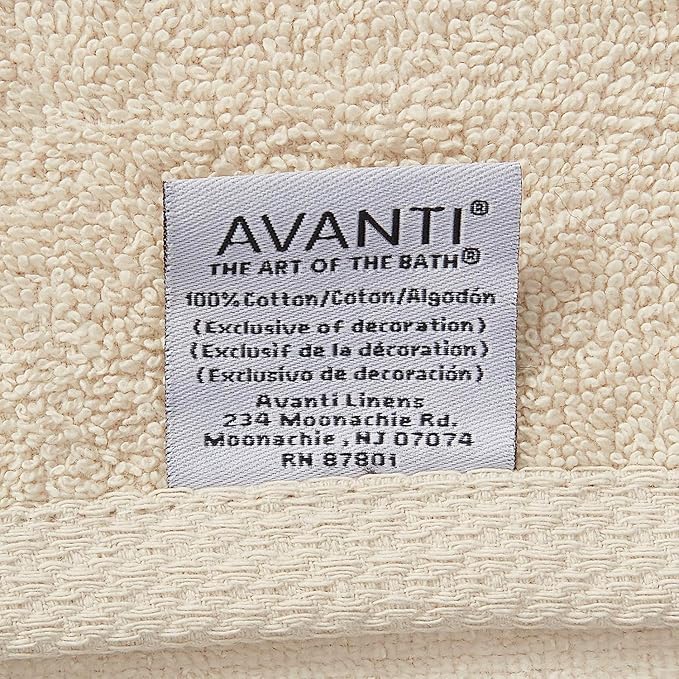 Avanti Linens - Hand Towel, Soft & Absorbent Cotton Towel, Beach Inspired - Image 3