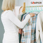 Plastic Clothes Hangers – Heavy Duty Hanger Set, - Image 7