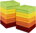 DecorRack 20 Pack 100% Cotton Wash Cloth, Luxurious Soft, 12 x 12 inch Ultra - Image 8