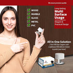 2 Pack Door Stoppers Stop with Extra Stickers, Self-Adhesive Door Stops with - Image 3