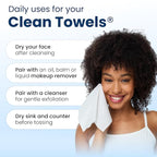 Clean Skin Club Clean Towels XL®, Travel Pack 100% USDA Biobased Disposable - Image 9