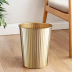 Monarch Abode Metal Bathroom Trash Can – Waste Basket - Image 5