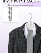 HOUSE DAY Plastic Hangers 50 Pack, Clothes Hangers Non Slip - Image 3