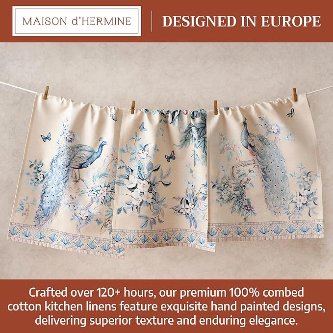 Maison d' Hermine Dishcloths 100% Combed Cotton Premium Easter Multi-Purpose - Image 3