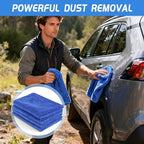 4 Pack Extra Large Microfiber Cleaning Cloths 20"x30", Lint-Free Reusable Towels - Image 4