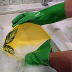 Star Kitchen & Home True Blues Ultimate Green Household Cleaning Gloves - Image 4