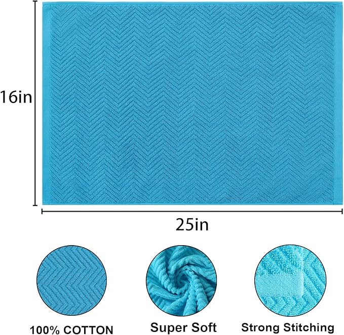 100% Cotton Kitchen Dish Towels Set - Image 3