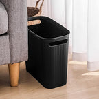 rejomiik Small Trash Can, 3.5 Gallon Garbage Can Slim Waste Basket Plastic - Image 4