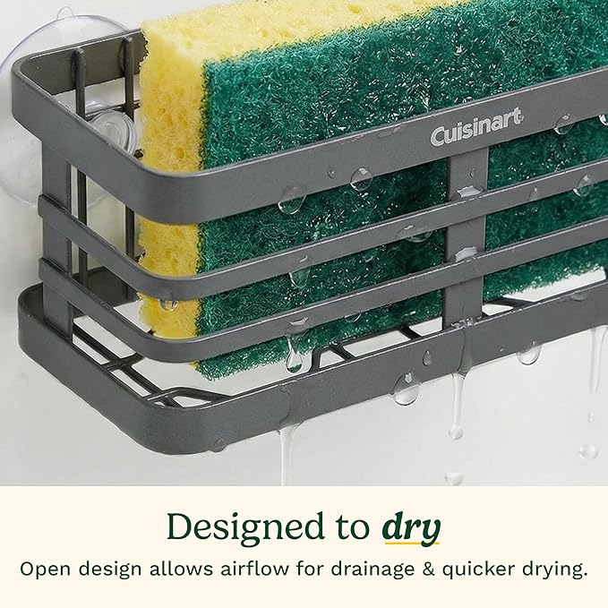 Cuisinart Sponge Holder for Kitchen Sink—Metal Sink Caddy - Image 4