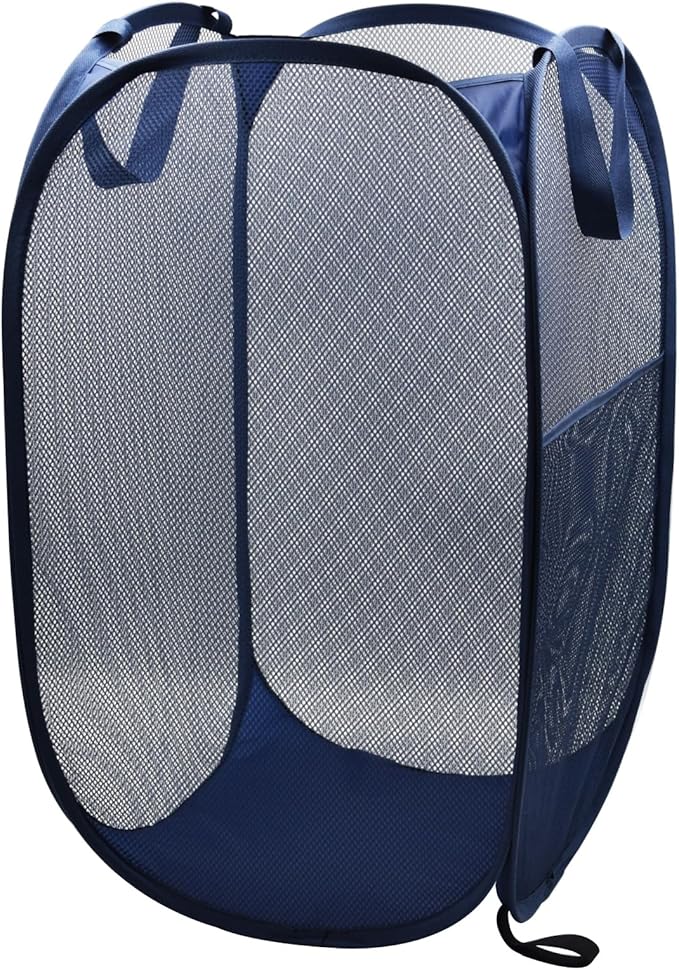 HONOMA Sturdy Mesh Laundry Hamper Basket Bag, Pop up Basket by HONOMA