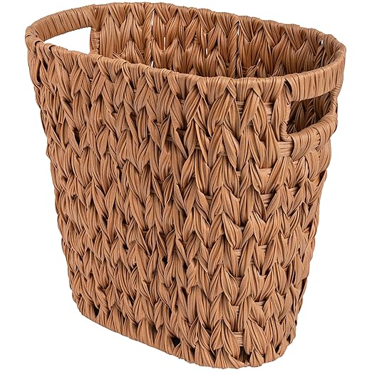 GRANNY SAYS Wicker Trash Can, Bathroom Trash Can by GRANNYSAYS
