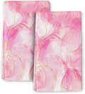Pink Marble Kitchen Dish Towels and Dishcloths Sets of 2 Abstract Modern Dish by Wovoto