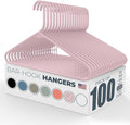 Neaties Plastic Hangers 100 Pack – Made in The USA – 6lb Capacity Standard by NeatiesHangers