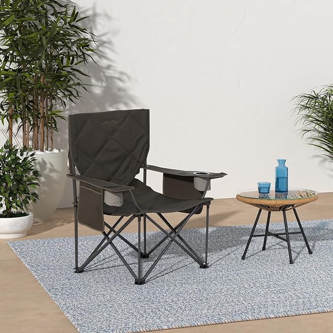 ALPS Mountaineering King Kong Camping Chairs for Adults with Mesh Cup Holders and Pockets, Built Durable and Reliable with Compact Foldable Steel Frame - Image 2