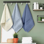 3 Pcs Home Sweet Home Hand Towels Farmhouse Decorative Embroidered Bathroom - Image 4