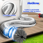 Holikme 30 Feet Dryer Vent Cleaner Kit, Flexible Lint Brush - Image 2