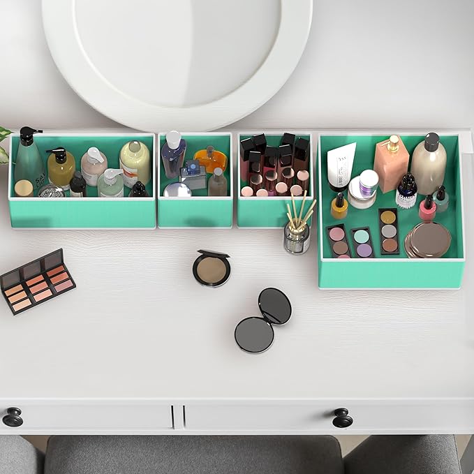 SIMPLE HOUSEWARE Foldable Drawer Organizer - Image 8