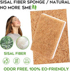 Natural Sponges Kitchen 9Pack, Eco Friendly Non-Scratch Scrub Sponge, - Image 2