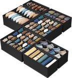 Simple Houseware Closet Underwear Organizer Drawer Divider Assorted 7 Pieces by SimpleHouseware