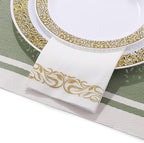 FOCUSLINE 200 Linen Feel Disposable Bathroom Napkins, Soft and Absorbent Paper - Image 3