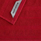 KitchenAid Albany Dishcloth 8 Pack Set, Passion Red/White - Image 3