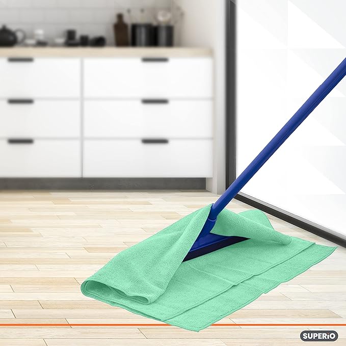 Microfiber Squeegee Mopping Towel Extra Large Miracle Cloth Streak Free Floor - Image 5