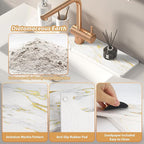 Kitchen Sink Faucet Mat, Diatomaceous Earth Quick Dry Sink Splashback Drying Mat - Image 2