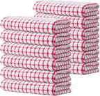 Kitinjoy Cotton 12 Pack Terry Kitchen Towels, 16 x 25 Inches Super Soft and by Kitinjoy