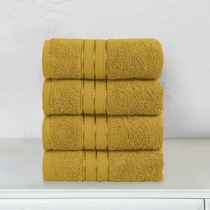 Elegant Comfort Three Line Popcorn Towel Set - Image 2