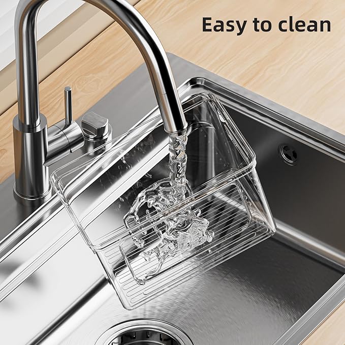 Under Sink Organizer, Plastic Trash Bag Holder Dispenser, Stackable Pantry - Image 7