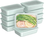 Bentgo Prep - 20-Piece 1-Compartment Reusable Meal Prep Containers by Bentgo