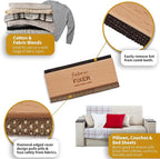 Multi-Fabric Sweater Comb with Natural Beech Wood Handle Manual Fabric Defuzzer - Image 6