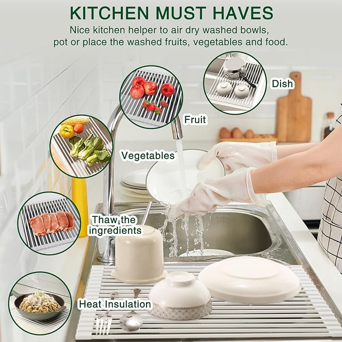 Roll Up Dish Drying Rack - Image 3