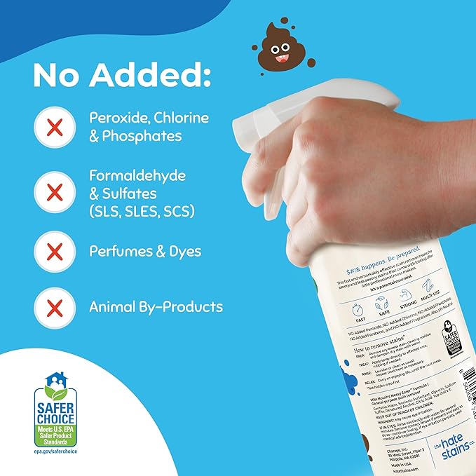 Miss Mouth's Messy Eater Stain Treater Spray - 16oz Stain Remover - Newborn & - Image 5