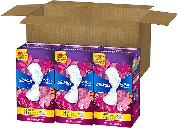 Always Radiant Feminine Pads for Women, Flexfoam Pads - Image 9